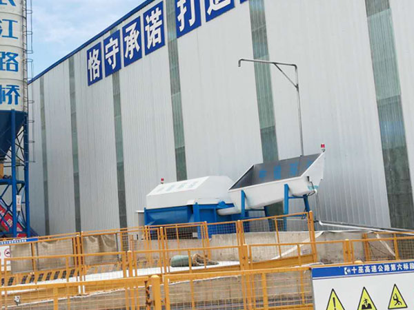 湖北沙石分離機(jī)工程案例