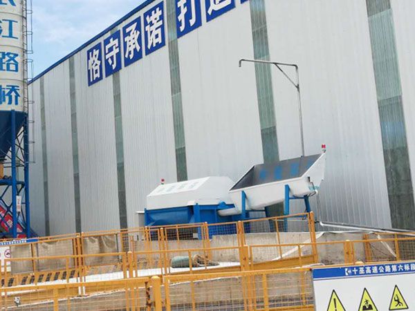 湖北沙石分離機(jī)工程案例