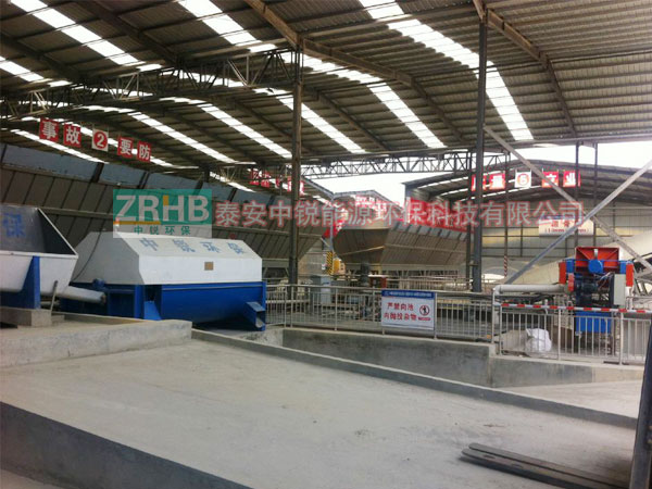 中鐵沙石分離機(jī)工程案例