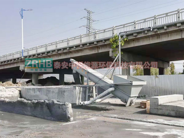 甘肅砂石分離機(jī)工程案例